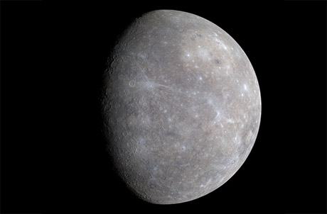 Merkurius hemisfär