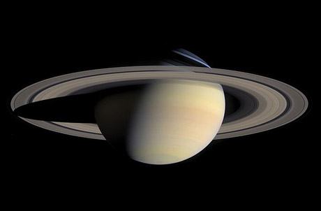 Saturnus hemisfär